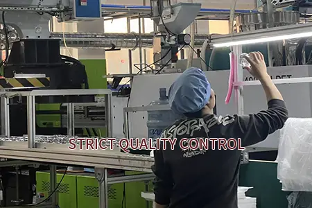 STRICT QUALITY CONTROL